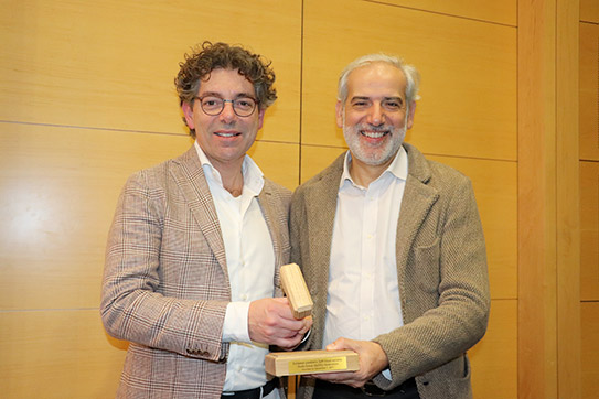 New Chair Dr. JHM Hans Merks and Prof. Gianni bisogno